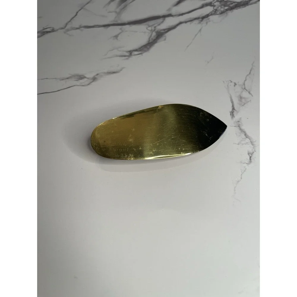 4 inch Brass Shoe Slipper Ashtray